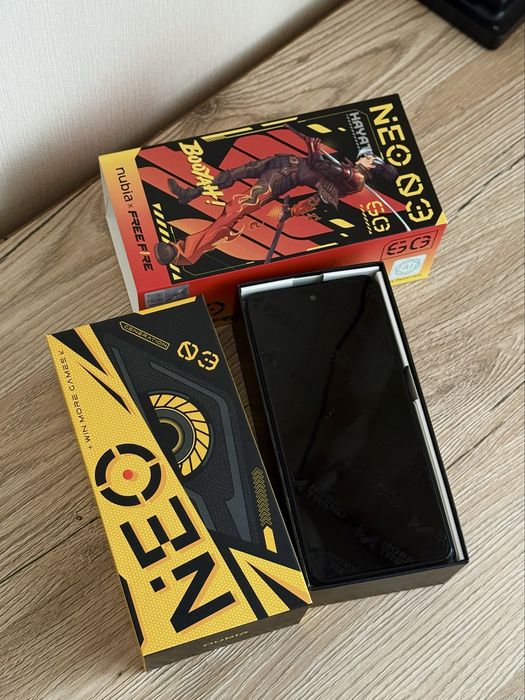 Новий ігровий смартфон ZTE Nubia NEO 3 5G