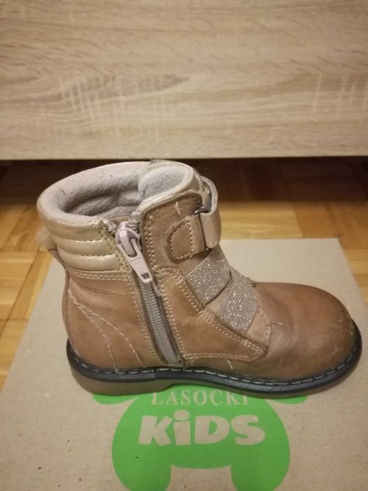 Buty zimowe (kozaki) dziecięce Lasocki Kids dla dziewczynki rozmiar 25