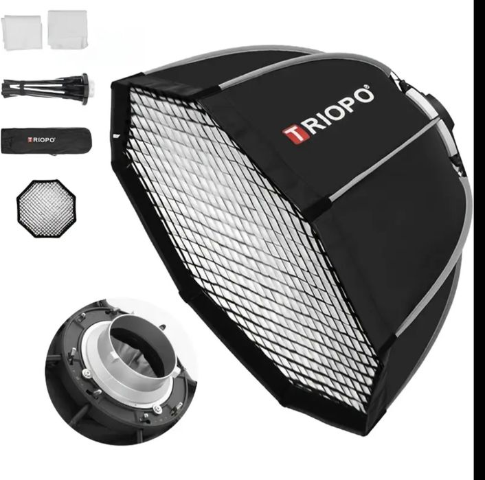 Акція‼️Софтбокс куля 35/55/65см/Triopo Bowens октобокс з сотами