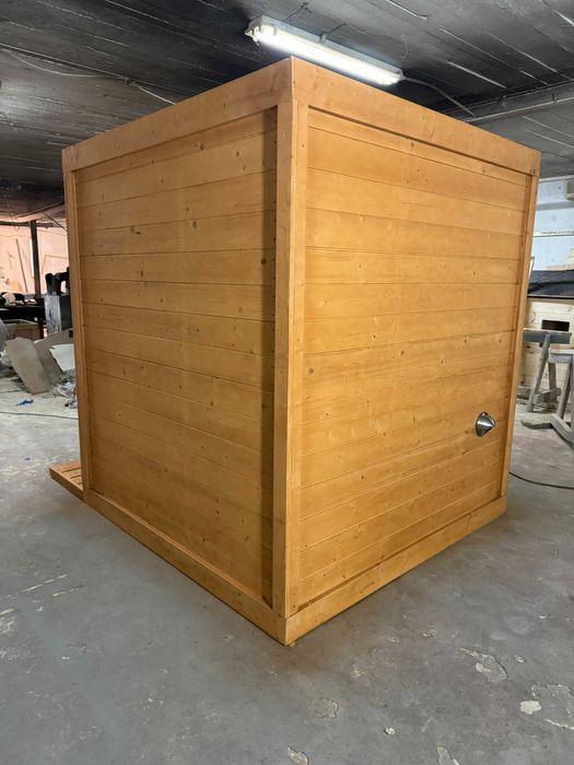 SAUNA OGRODOWA  piec na drewno , model s 3-5 osób montaż cały kraj