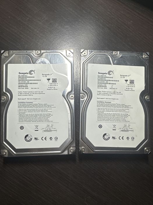 Жорсткий диск Seagate HDD 3.5 Barracuda 1.5TB 7200 RPM