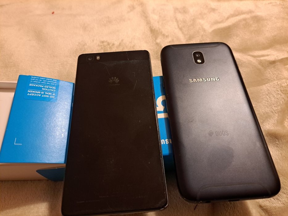 Samsung galaxy J5 2017 i huawei uszkodzone