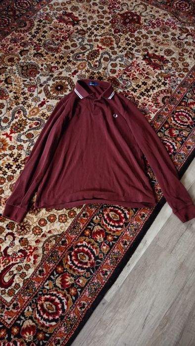 Поло Fred Perry вишневого кольору