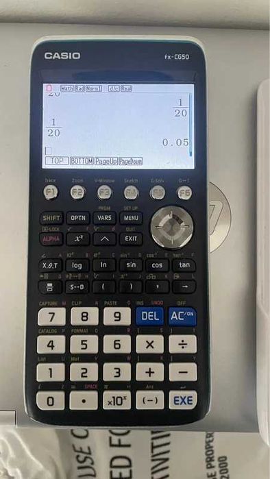 Calculadora gráfica cásio Fx-CG50