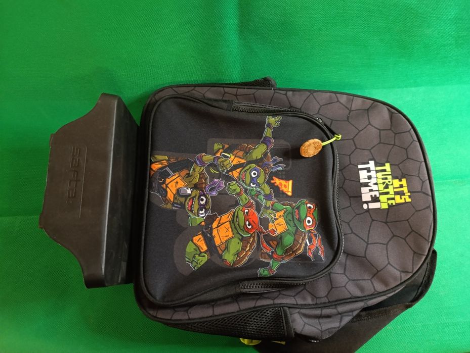 Mochila Tartarugas Ninja com trolley (nova)