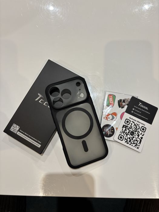 Etui TOCOL do iPhone'a 17 Pro z MagSafe