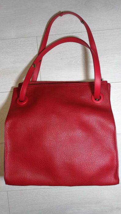Torebka damska na ramię i do ręki czerwona