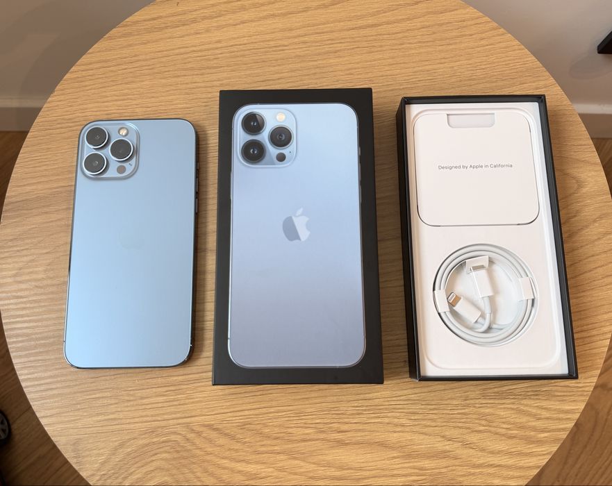 iPhone 13 Pro Max 512 gb Sierra Blue Neverlock Ідеал