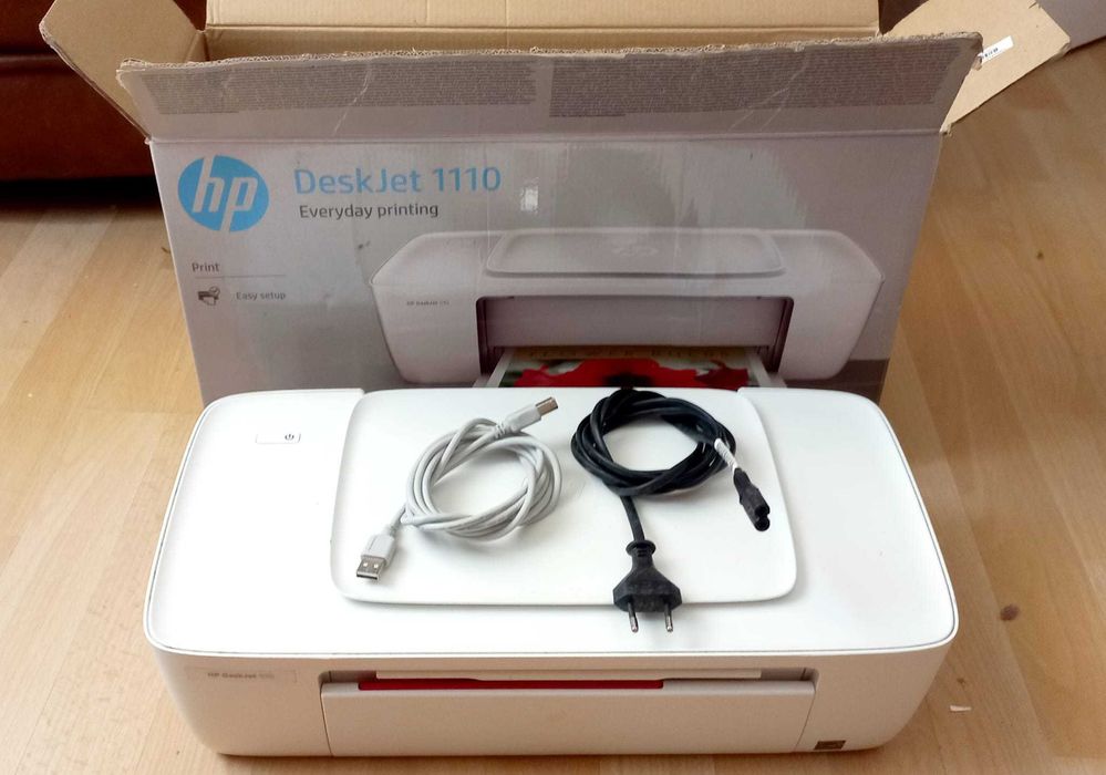HP DeskJet 1110 – Seminova, impecável e pronta a imprimir