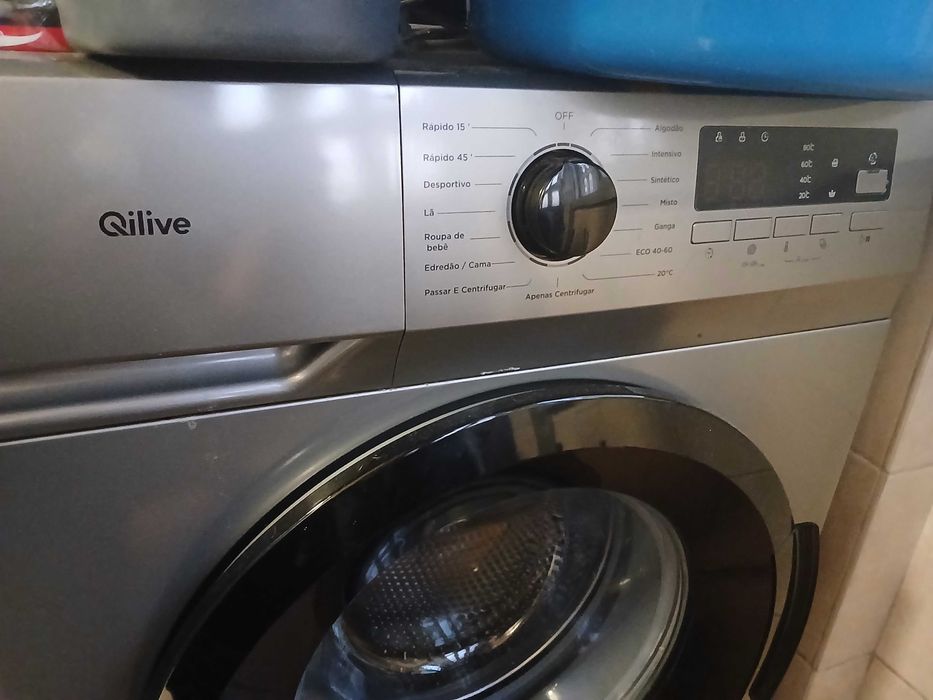 Máquina de lavar roupa 9kg