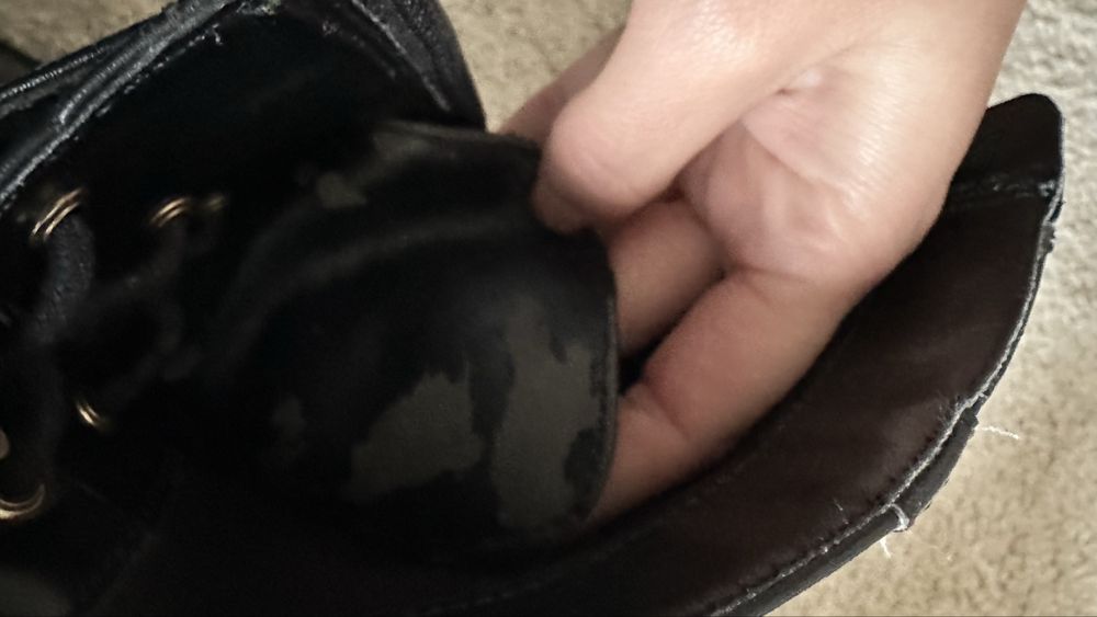 Botas pretad bershka