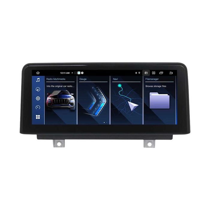 BMW Série 3 F30 F31 Série 4 F32 F36 Rádio Android 14 10.25" CarPlay