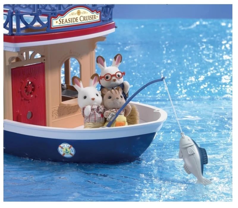 Sylvanian Families, statek wycieczkowy,z figurką, sylvanian family
