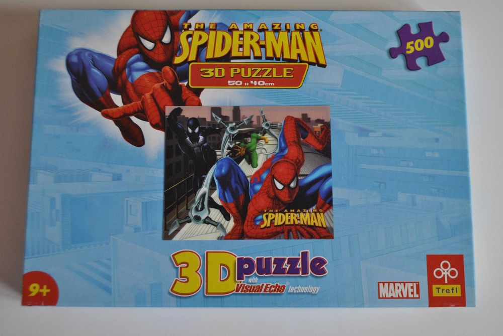 Puzzle 3d Spiderman 500 el.