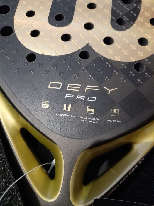 Raquete Padel Wilson defy Pro V1 padel2 com caixa - Nova