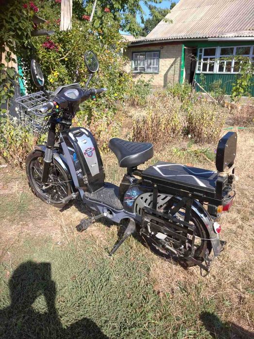 Електро велосипед (Електро скутер) вантажний Вольта Практик, 1000W 60V