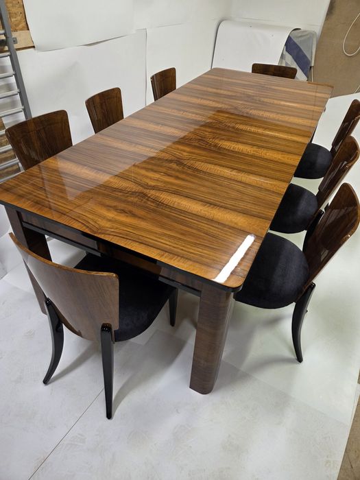 Stół art deco orzech