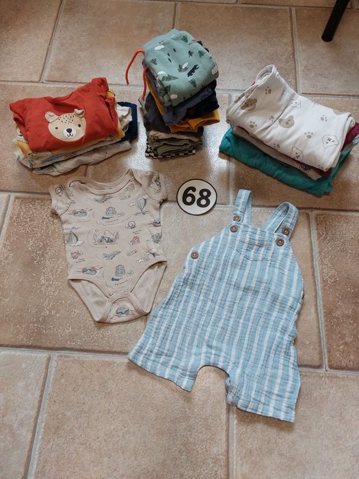 Paka ubrań / rozmiar 68