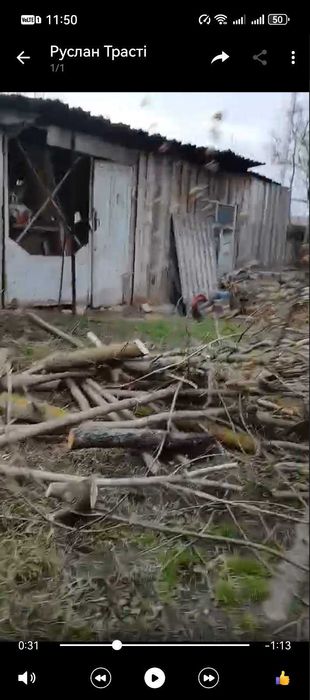 Безкоштовно дрова з ветками відаємо з доставкою по місту Козин