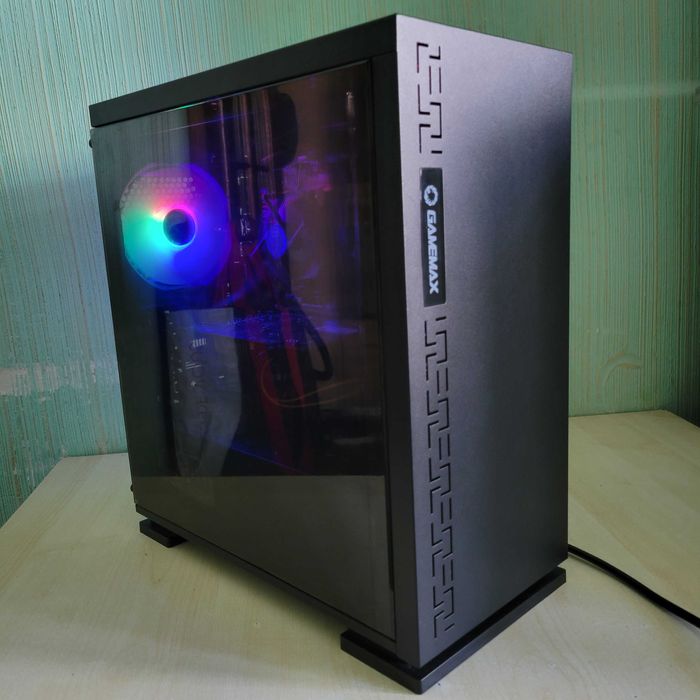 i7  Игровой пк видео 1050ti 4gb озу 16  hdd   системный блок монитор