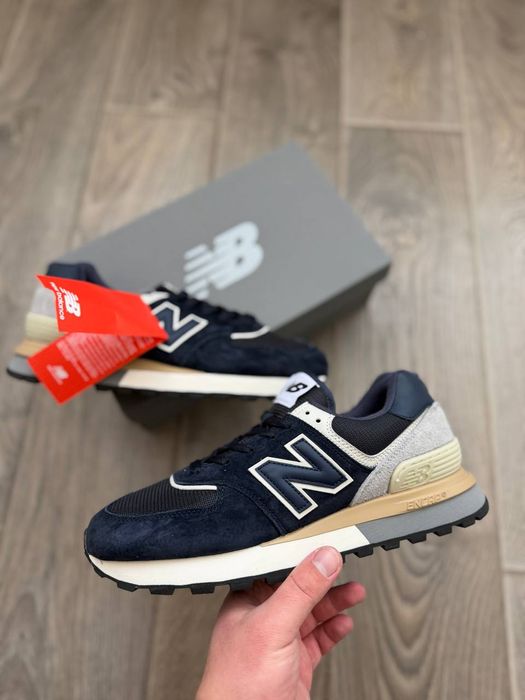 Кросівки Кроссовки New Balance 574 Blue Grey Синий Серый Синій Сірий Кросовки демісезон