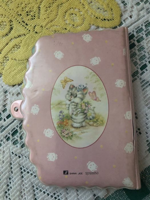 Stary notesik kolorowy