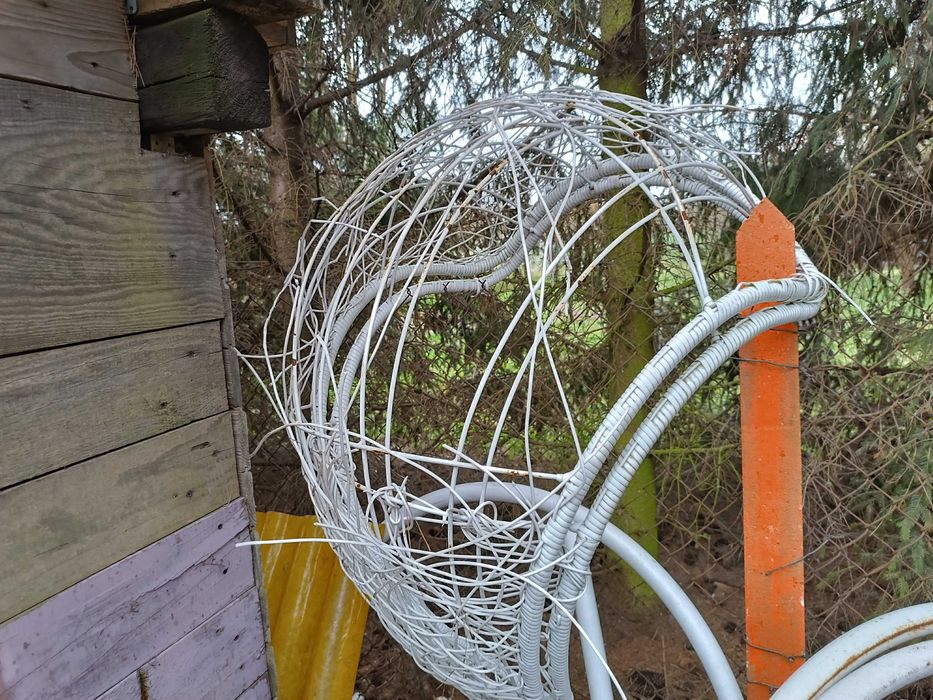 Huśtawka wisząca kokon 2 sztuki do naprawy