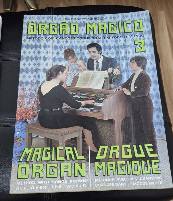 Livro orgão mágico nº 3 Eurico Cebolo
