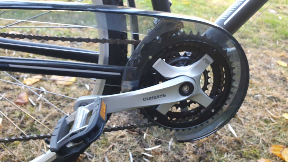 Rower trekkingowy męski UNIBIKE VISION GTS 21 czarny