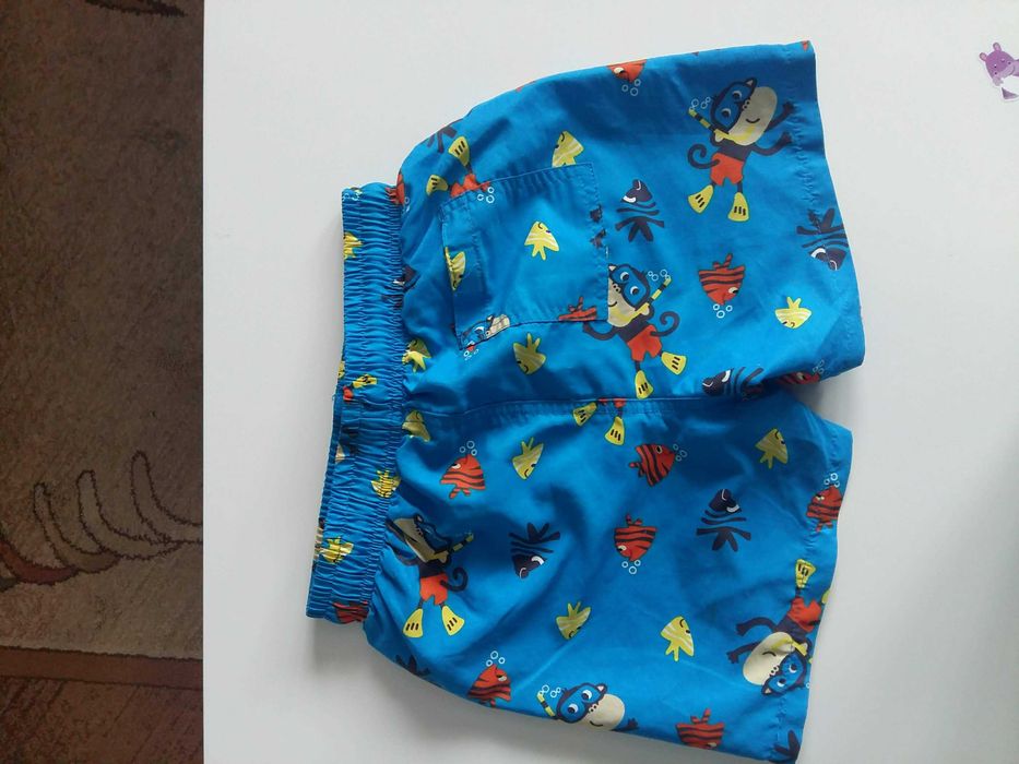 Krótkie spodenki niebieskie