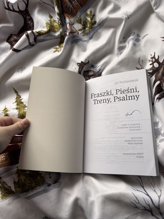 Jan Kochanowski - Fraszki, Pieśni, Treny, Psalmy - z opracowaniem