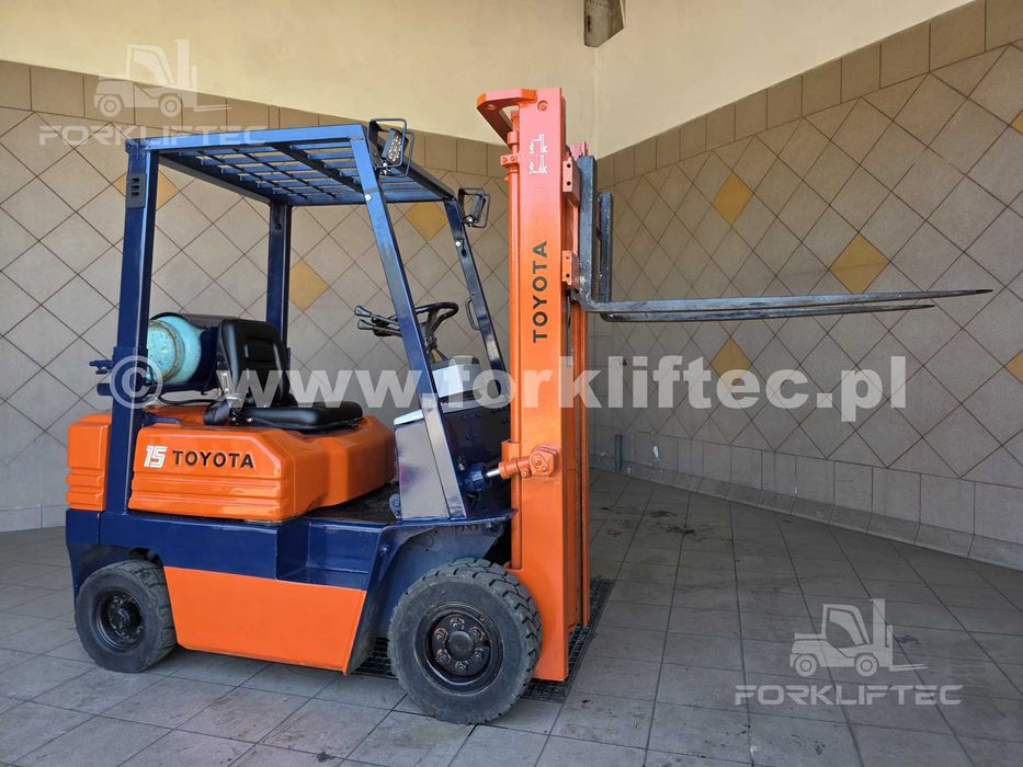 Wózek widłowy TOYOTA 5FGF18 , WOLNY SKOK, 5FG18 widlak, Linde , sztaplarka