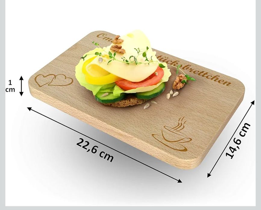 Deska śniadaniowa bukowa