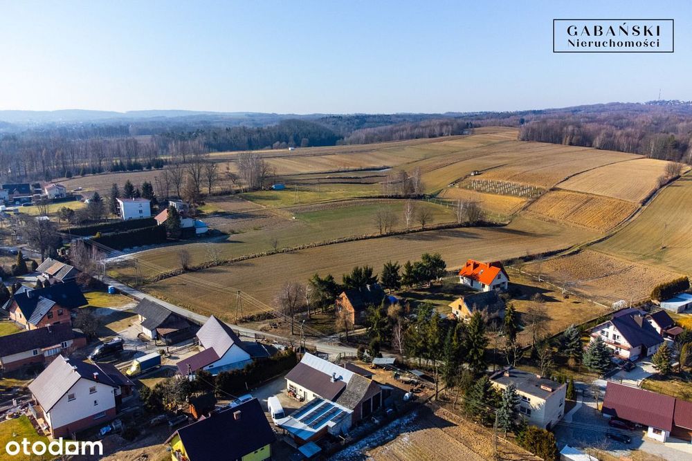 Działki budowlane na sprzedaż - Łękawica koło Tarnowa