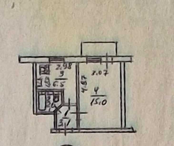 1-комнатная квартира по адресу (площадь 27 м²) - Atlanta.ua - фото 21