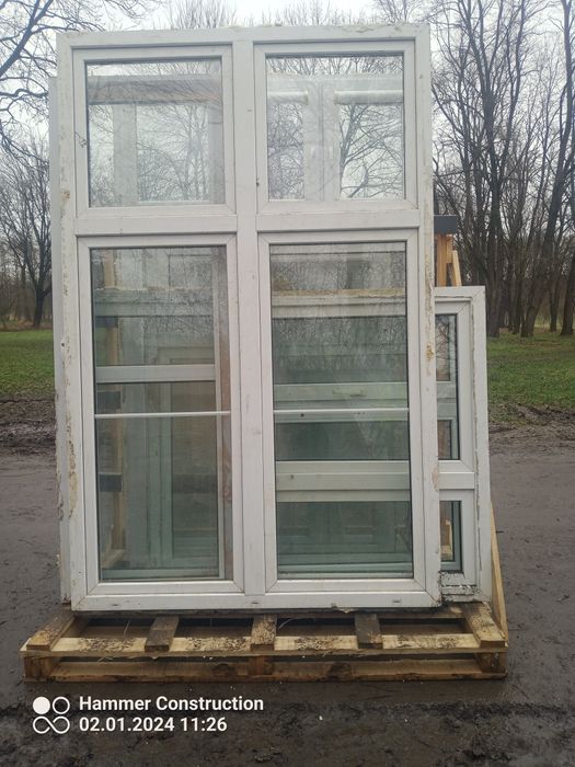 Okna drzwi plastikowe uzywane