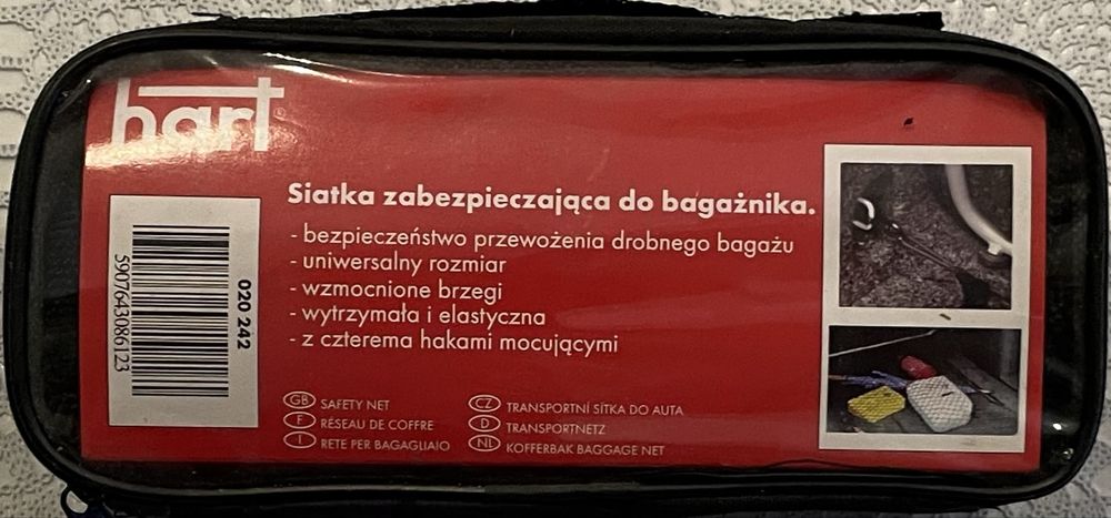 Siatka Zabezpieczająca do Bagażnika Hart 020 242