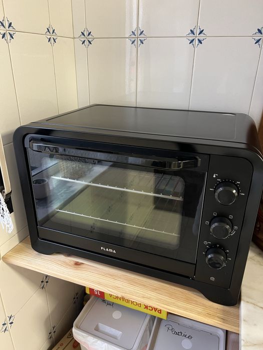 Mini Forno FLAMA 1538FL – 45L – Ventilado – Excelente estado