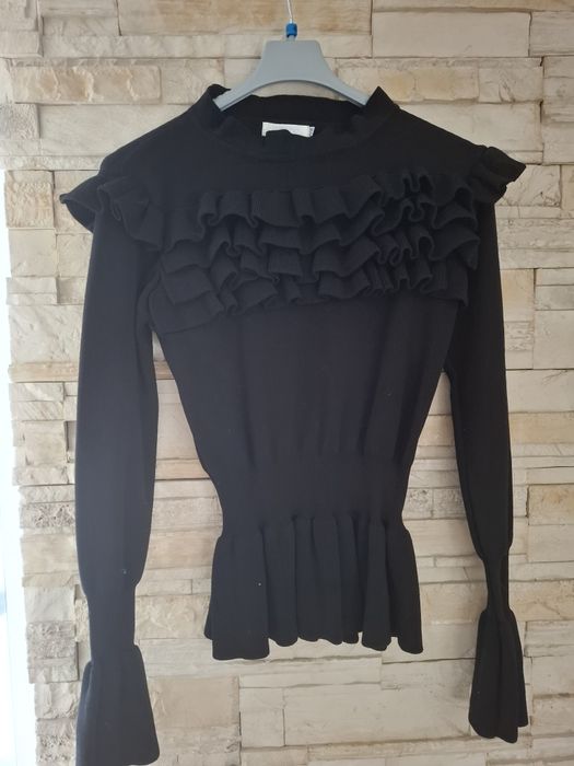 Bluzka prążek baskinka