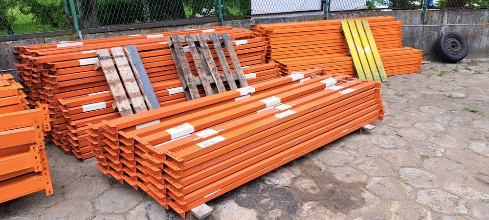 Trawersy do regałów paletowych Mecalux, Jungheinrich, Metalsistem