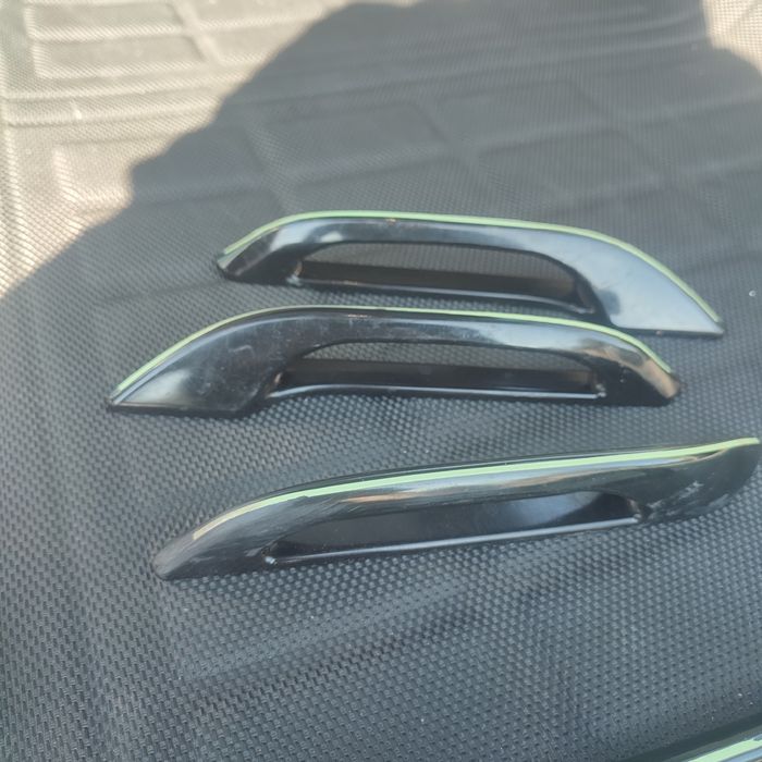 Накладки на ручки tesla model y 3