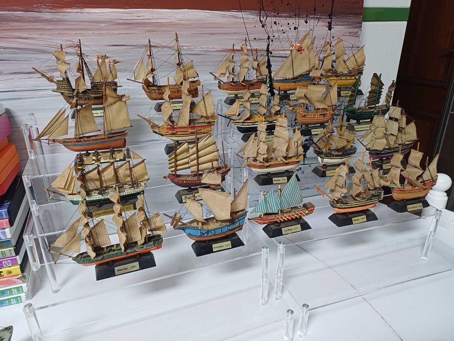 Colecção de Veleiros antigos 20 unidades