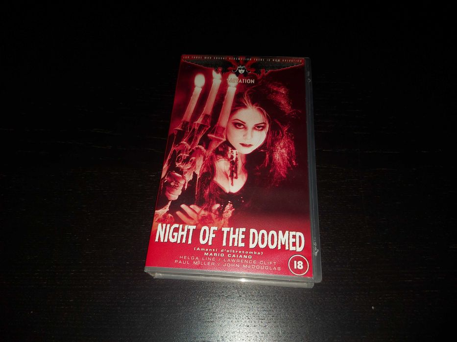 Night of the Doomed . vhs / terror