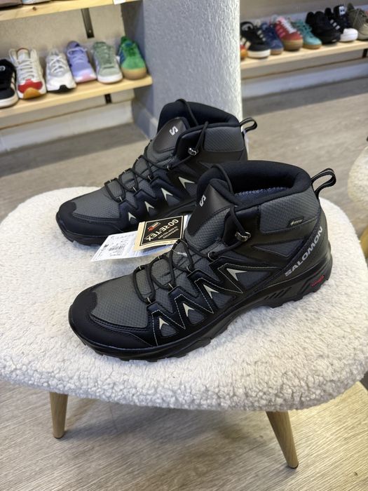 ОРИГІНАЛ 100% Salomon X Braze Mid GORE-TEX | 474305 НЕ ПРОМОКАЮТЬ осінь зима термо деми кросівки черевики ботинки 42, 42.5, 43 розмір gtx кроссовки
