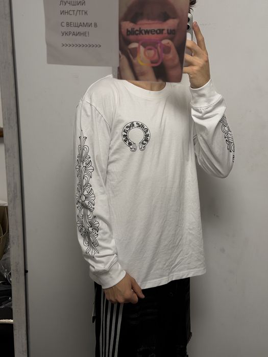 лонгслив Chrome Hearts S M L vetements balenciaga rick owens acne studios  rick owens