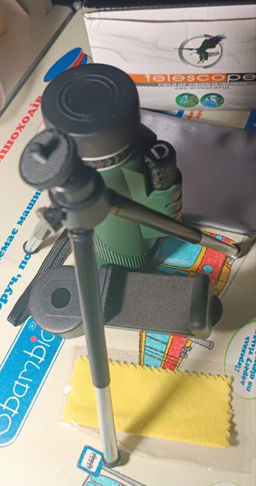 Телескоп труба монокуляр HD повний комплект тринога та адаптер