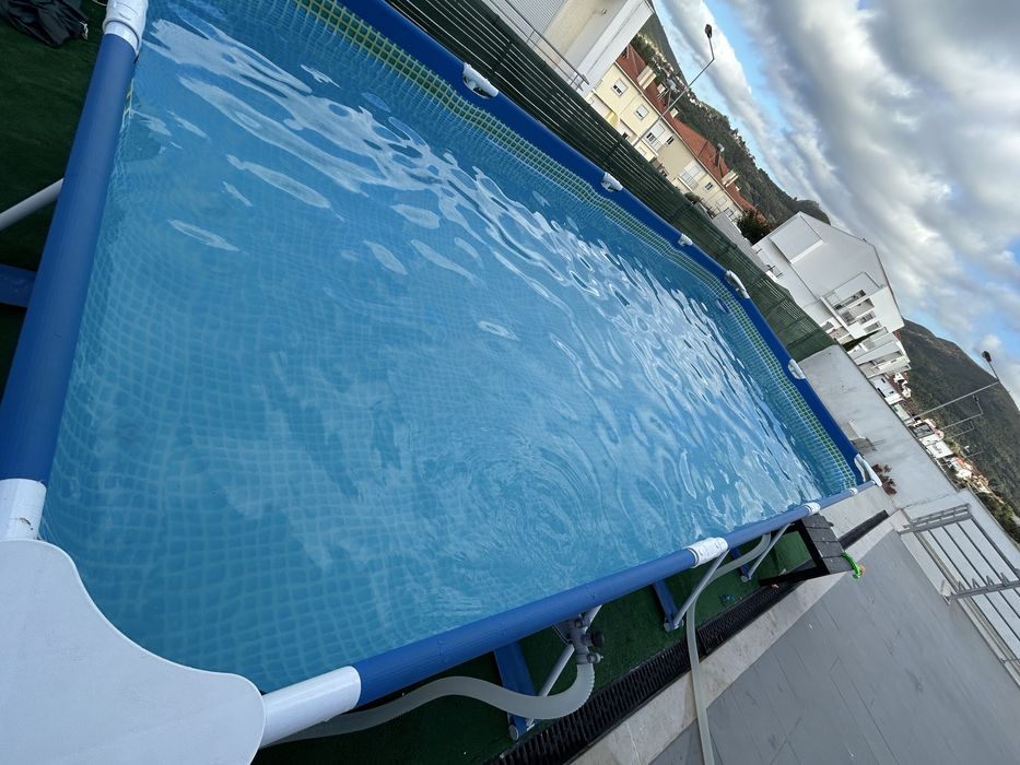 Piscina 4,5Mx2,2Mx84cm altura