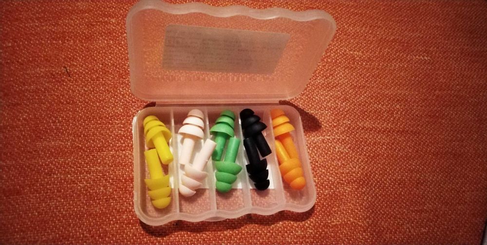 Беруші вккладиші для зберігання слуху, та сну