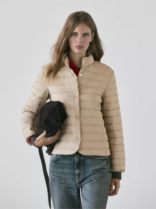 Куртка пуховик блайзер Massimo Dutti