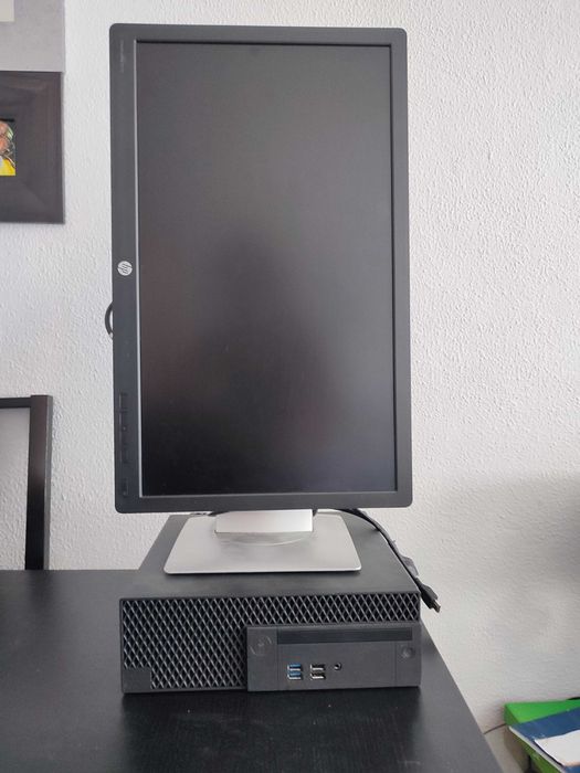 Dell Computer Setup + HP Monitor + Keyboard + Mouse64738628526851123